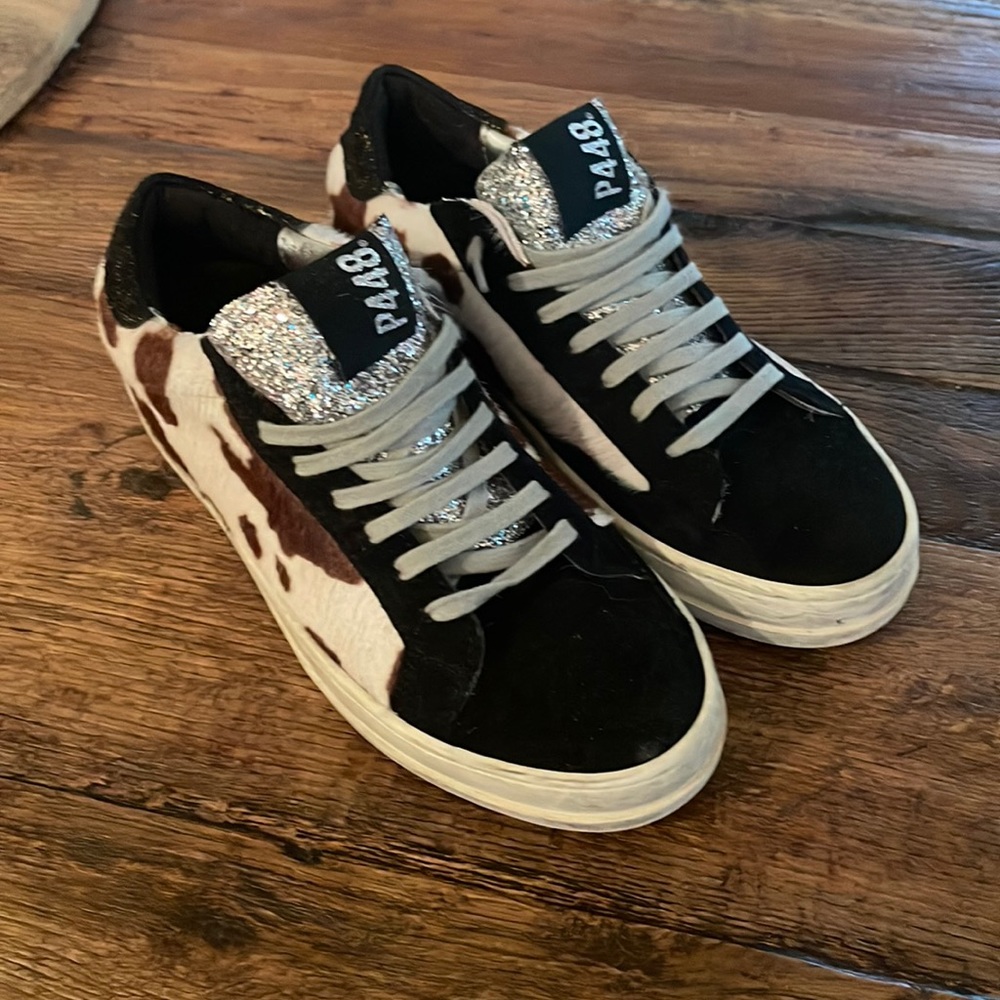 P448 cow skin sneaker, size 38